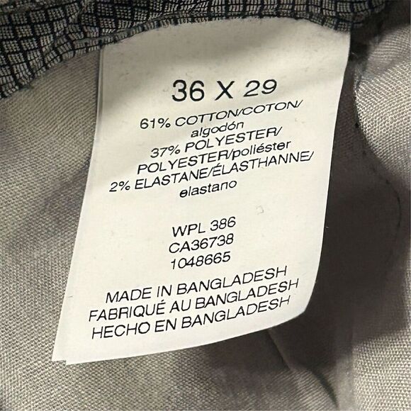 Haggar Men's Iron Free Khaki Pants Blue Size 36x29 Classic Fit - Picture 13 of 15